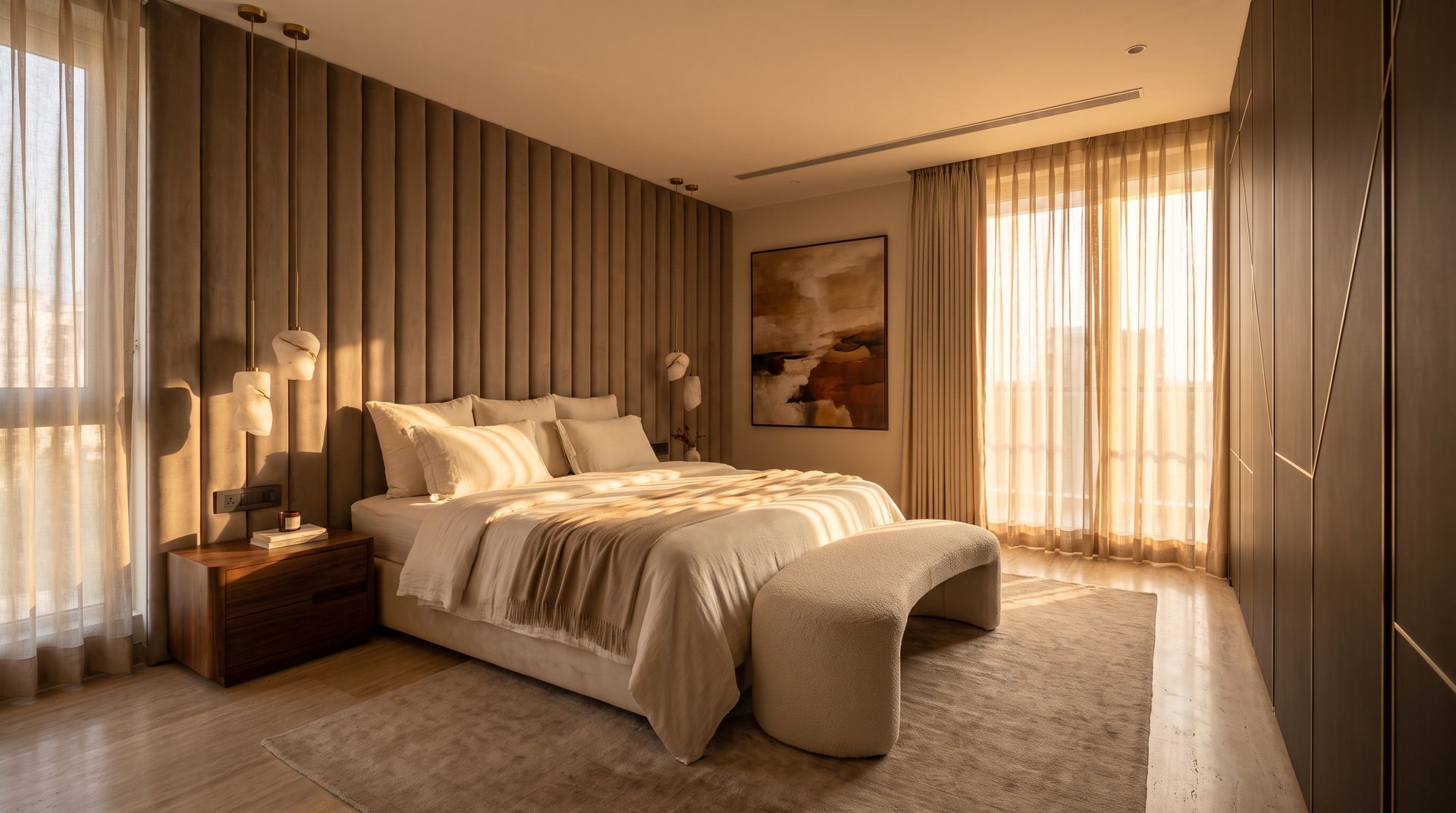 Master bedroom design concept